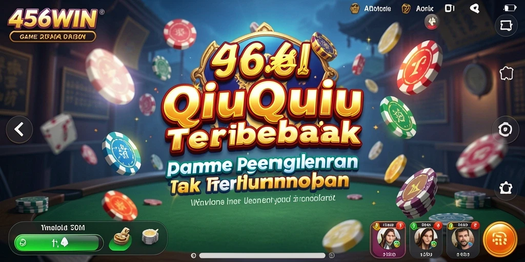 Tampilan gameplay QiuQiu yang seru dan mengasyikkan.