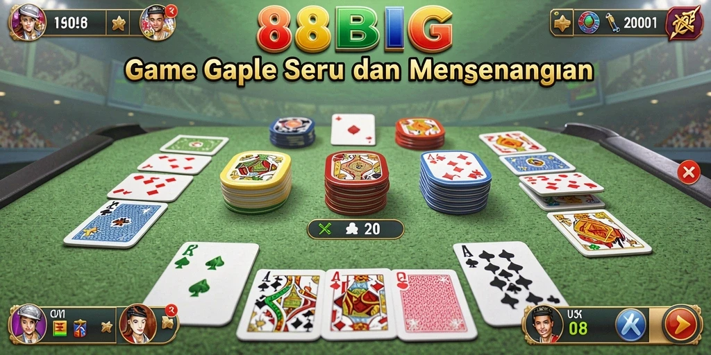Tampilan gameplay seru dan menarik dari 88BIG