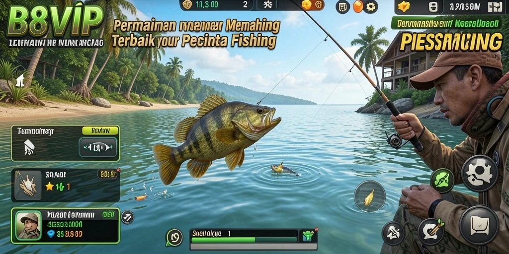 Tangkapan ikan yang menakjubkan dalam <strong>B8VIP</strong>.