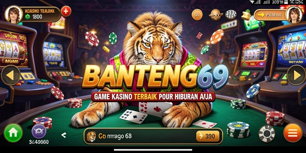 Tampilan gameplay menarik dari BANTENG69 yang menghibur.