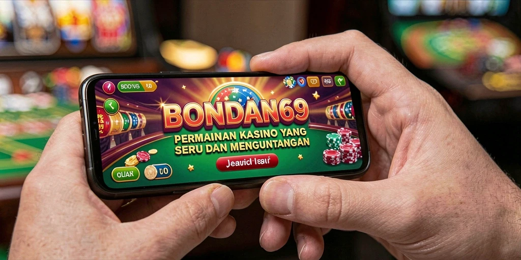 Tampilan gameplay seru di BONDAN69 dengan berbagai pilihan permainan Kasino.