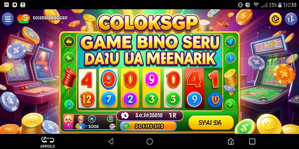Tampilan gameplay COLOKSGP yang menarik dan interaktif.