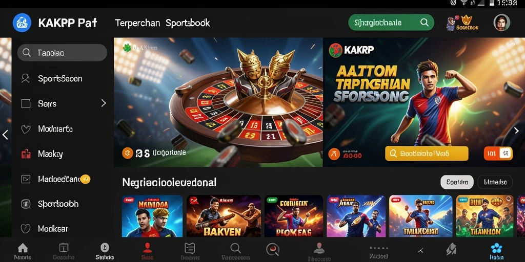 Screenshot gameplay KAKRP menunjukkan antarmuka taruhan yang intuitif.