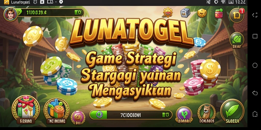 Tangkapan layar gameplay LUNATOGEL yang menunjukkan aksi seru dan strategi permainan.