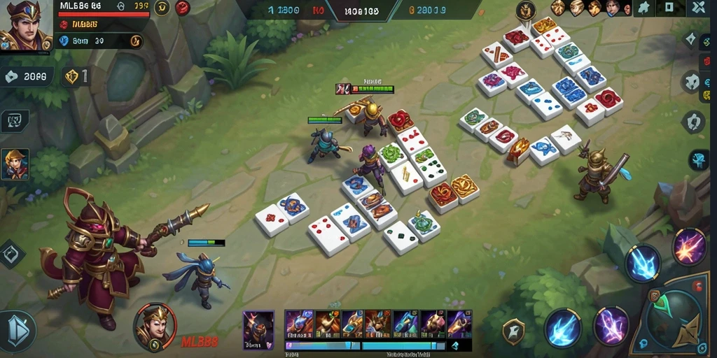 Screenshot gameplay MLBB8 yang menarik dan seru.