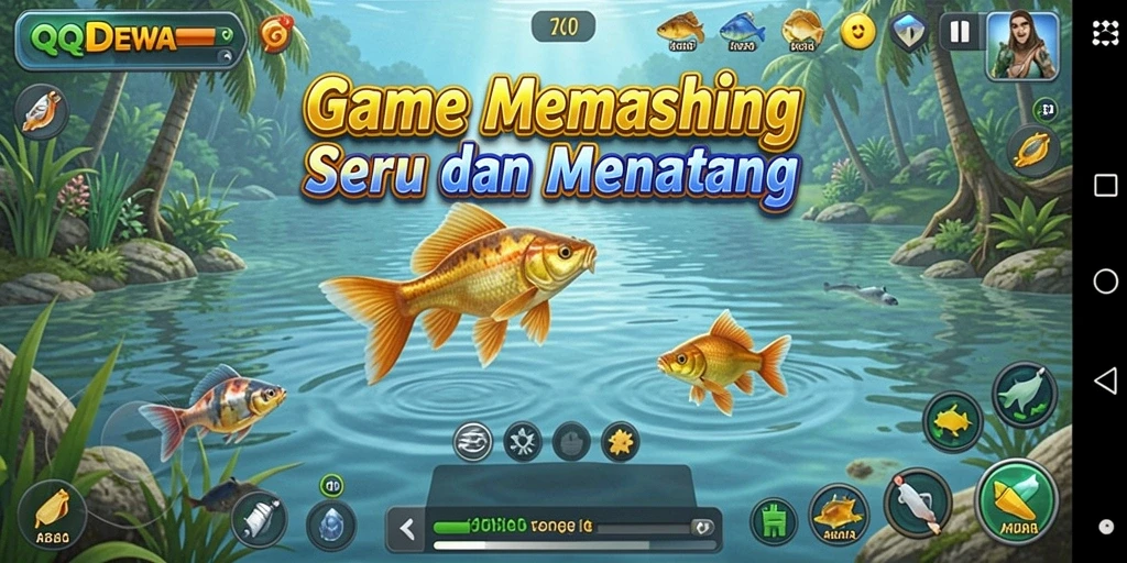 Gameplay memancing yang menakjubkan di QQDEWA.