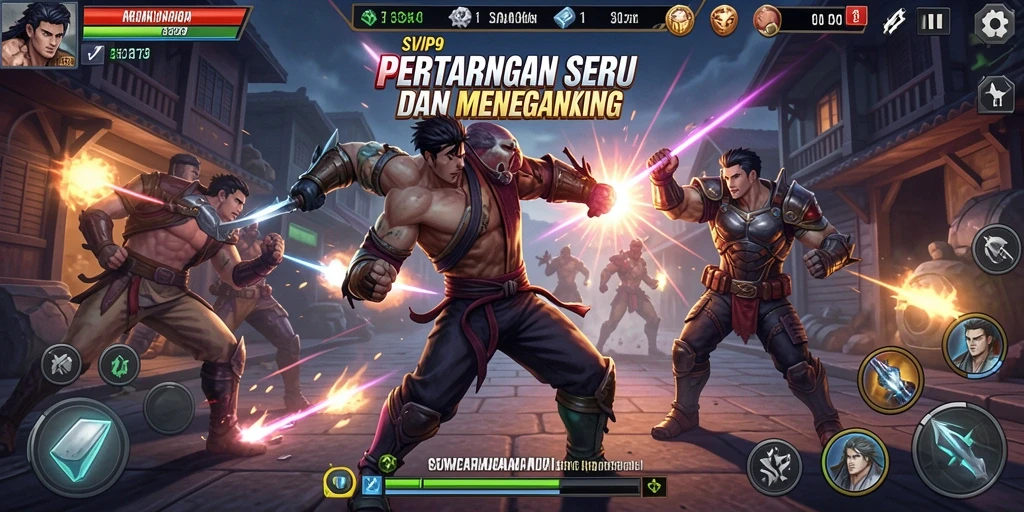 Gameplay seru dan menegangkan dalam SVIP9 dengan karakter unik.
