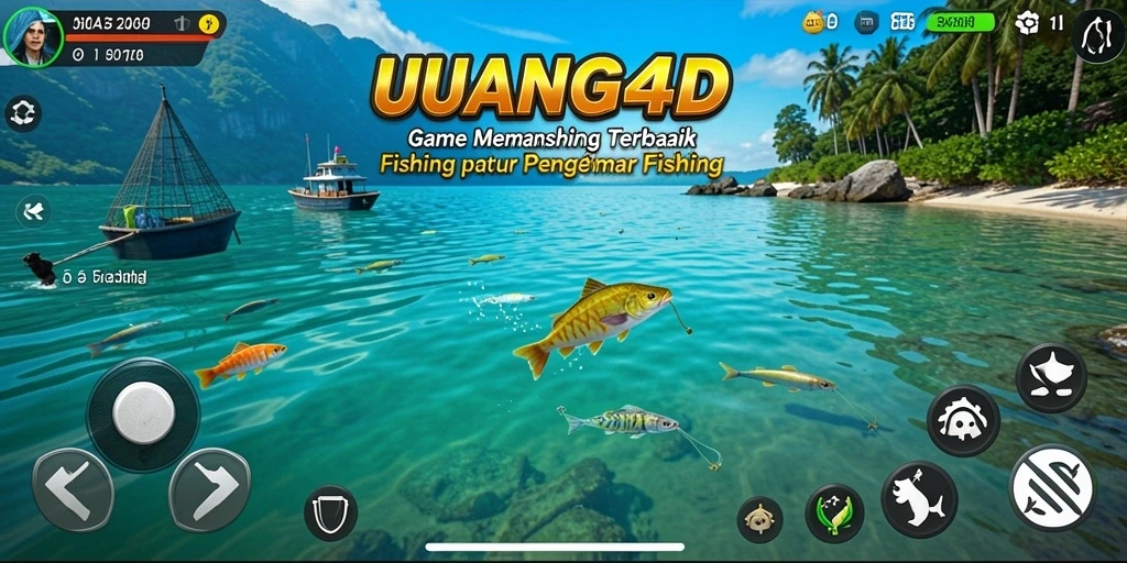 Gameplay UANG4D yang seru dan menarik di dunia memancing.