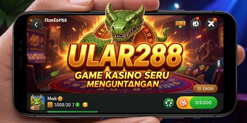 Screenshot gameplay ULAR288 yang menampilkan keseruan permainan Kasino.